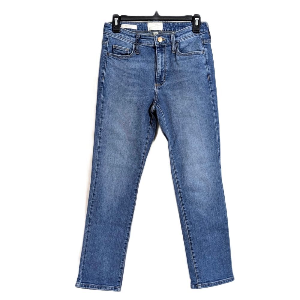 Universal Thread High Rise Straight Leg Jeans - Size 0 Womens 25